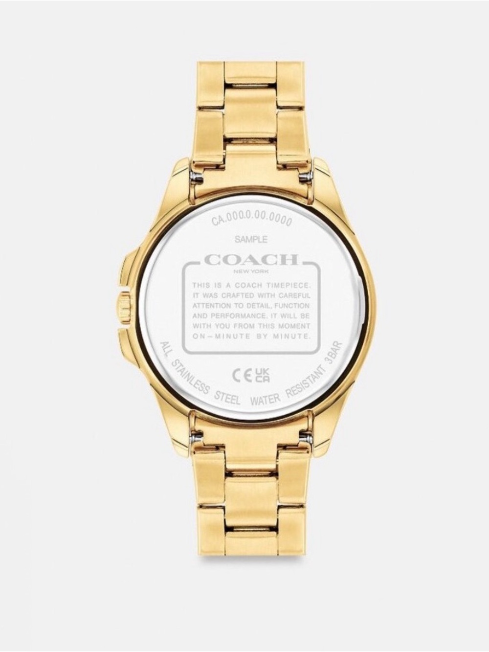 Coach Gold-tone Stainless Steel Libby Watch New With Tags - Picture 2 of 7